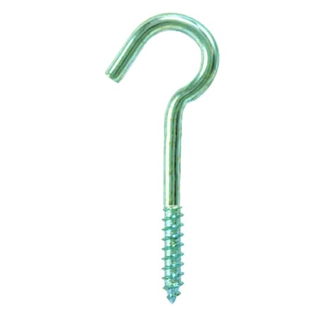 Hampton Hampton Small Zinc-Plated Silver Steel 2-1/2 in. L Ceiling Hook 45 lb 1 pk 02-3480-136